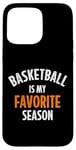 iPhone 15 Pro Max Basketball is my favorite season Case