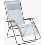 Lafuma Mobilier - Fauteuil Relax Jardin - Chaise Longue Zéro Gravité - Rt 2 - Batyline® Iso - Bleu Ciel