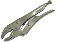 Faithfull Locking Plier Mole Grips 230mm (9in) Curved Jaw FAIPLLOCK9