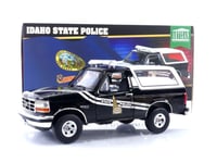 GREENLIGHT COLLECTIBLES 1/18 - FORD BRONCO IDAHO STATE POLICE - 1996 19133