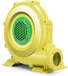 RELAX4LIFE Pompe Électrique Gonflable avec Moteur en Cuivre 350W/450W/680W/850W, Souffleur d'air avec Ventilateur pour Château Gonflable, Maison Gonflable de Rebond de l'eau, Cavalier, Jaune (850W)