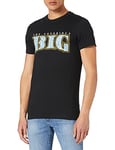 Mister Tee Men's Notorious Big Small Logo Tee T Shirt, Black, L UK