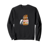 Kittens Cats In A Bottle Chocolate Animals Funny Gift Sweatshirt