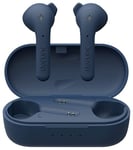 Defunc True Basic Écouteurs Intra-Auriculaires sans Fil étanches IPX4 Bluetooth 5.0 avec Micro intégré, jumelage Automatique en Une étape, Longue durée de Lecture et étui de Chargement (Bleu)