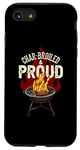 Coque pour iPhone SE (2020) / 7 / 8 Char-Broiled & Proud Grill Grill Pit Master BBQ Fire