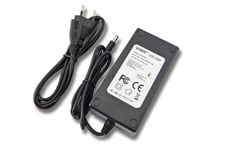 Vhbw 220v Câble Chargement, Chargeur 48w (8.5v/5.6a) Avec Connecteur Circulaire Pour Sony Playstation 2, Ps2, Ps2 Slim Line, Version 70004,75004,77004