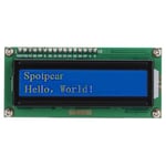 LCD-näyttömoduuli 1602 näytön laajennuslevyn tarvikkeet Raspberry Pi Pico4Bit -rinnakkaisporttiin