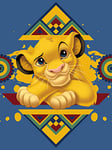 Disney Toile Imprimée 60 x 80 cm - Le Roi Lion