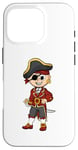 Coque pour iPhone 16 Pro Déguisement pirate homme femme enfant