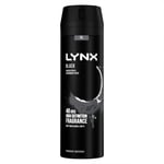 Lynx Black Aerosol Anti Perspirant Deodorant XL Frozen Pear & Cedarwood, 200ml