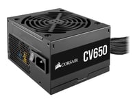 Corsair Cv Series Cv650 - Nätaggregat (Intern) - Atx12v / Eps12v - 80 Plus Bronze - Ac 100-240 V - 650 Watt - Europa - Svart Pulverlack