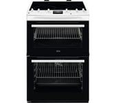 AEG 5000 SurroundCook CCX6540ACW 60 cm Electric Ceramic Cooker - White, White