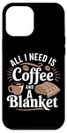 Coque pour iPhone 12 Pro Max Couvertures chaudes pour l'hiver - Cocoa et Hygge