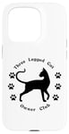 iPhone 15 Pro Three Legged Cat Owner Tripod Club Case