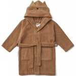 Liewood Lily bathrobe – Cat terracotta - 3-4år