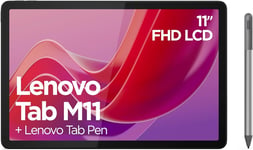 Lenovo Tab M11 Android Tablet | 11 Inch Full HD 1200p | 128 GB | 4 GB RAM Grey