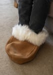 Luxury Sheepskin Footmuff Foot Warmer Premium Warmth Office Elderly Winter