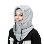 joyoldelf Cagoule Ski pour Femme Homme - Bonnet de Tempête Hiver, Chapeau Balaclava, Masque Fille de Ski, Ski Accessoire, Cadeau de Noël pour la Famille, Amis, Collègues, Petites Amies, Epouse（Gris）