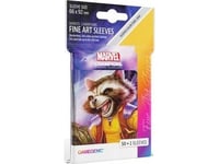 Gamegenic Gamegenic: Marvel Champions Fine Art Sleeves (66 Mm X 92 Mm) Rocket Raccoon 50+1 Szt.