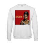 Sweat Shirt Homme Vieille Affiche Nina Simone My Baby Just Cares For Me Musique Rétro Poster