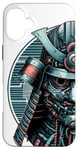 Coque pour iPhone 16 Plus Kabuto Masque Samouraï Culture ancienne du Japon