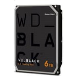 WD Black Gaming Hårddisk 3,5" 6 Tt SATA-III 7200 RPM 128 Mt