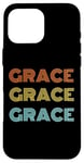 Coque pour iPhone 16 Pro Max I love my girl Grace classique Grace