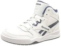 Reebok Femme Court Advance Clip Sneaker, Chalk/SOFTBLUE/FIERCEGOLD, 38 EU