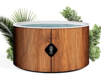 Spa Tahiti gonflable 150 cm de diamètre 800 litres moteur 2240 W 2 à 4 personnes massage 140 Jets Coco Spa