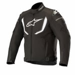 Mc-Jacka alpinestars - Mc jacka t gp r v2 drystar svart vit medium