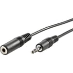 Rallonge Value 11.99.4352 Jack audio [1x Jack mâle 3.5 mm - 1x Jack femelle 3.5