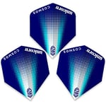 Unicorn Darts Cosmos Comet Ultrafly Ailettes de fléchettes Bleu/argenté