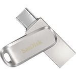 Clé USB - SANDISK - Ultra Luxe - 512 Go - USB Type-C et Type-A - 150 Mo/s