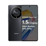 HONOR Magic6 Lite, Sim-Free Mobile Phones, 5G Smartphone, 8GB+256GB, 6,78” Anti-Drop 120Hz Display, 108MP Triple Rear Camera, 5300mAh Battery, Dual SIM, Android 13, Midnight Black