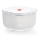 Guzzini - Save IT Deep Vacuum Container (L) - White, 19,7x19,7xh12,7 cm - 2800 cc