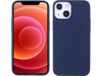 Just Must Iphone 13 Mini Silicone Case, Back, Midnight Blue