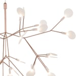 Heracleum III Small taklampa koppar