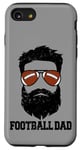 iPhone SE (2020) / 7 / 8 Football Dad Funny Messy Hair Beard Football Dad Case