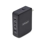 StarTech 140W USB-C WALL CHARGER GAN POWER ADAPTER PD 3.1 USB-C/USB-A CHAR