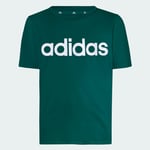 adidas Essentials Linear Logo Cotton Slim Fit T-Shirt Kids