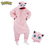 Onesie Squirtle Cosplay Costume Pajamas Christmas One-piece Kigurumi Full Body Pijama Anime Sleepwear New Year Gift High Quality -a Jigglypuff Onesie L