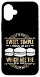 iPhone 16 Plus It Is The Sweet Simple Things Of Life Pastry Chef Macaron Case