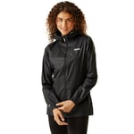 Regatta Womens Pack It III Waterproof Jacket Black XL