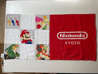 LIMITED EDITION NINTENDO STORE KYOTO EXCLUSIVE RED BEACH TOWEL JAPAN ONLY