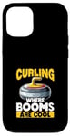 Coque pour iPhone 12/12 Pro Le curling là où les balais sont cool