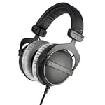 Beyerdynamic DT 770 Pro Studio Headphones - Over-Ear, Closed-Back, Professional Design for Recording and Monitoring (80 Ohm, Grey)