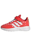 adidas Nebzed Minnie El K Shoes-Low, Bright Red/FTWR White/Better Scarlet, 40 EU