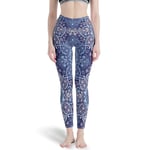 Ballbollbll Pantalon de yoga taille haute et contrôle du ventre, pour femme, pour l'école, la course, les loisirs quotidiens, blanc, 3XL