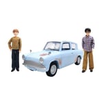 MATTEL Harry Potter and Ron Weasley with flying car Playset