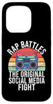 Coque pour iPhone 15 Pro Rap Battles The Social Media Fight Hip Hop des années 90